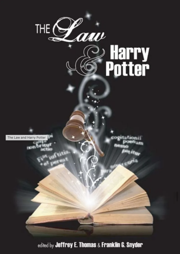Picture of the book cover for The Law & Harry Potter
